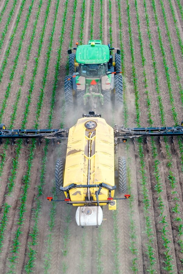 a machine in the field